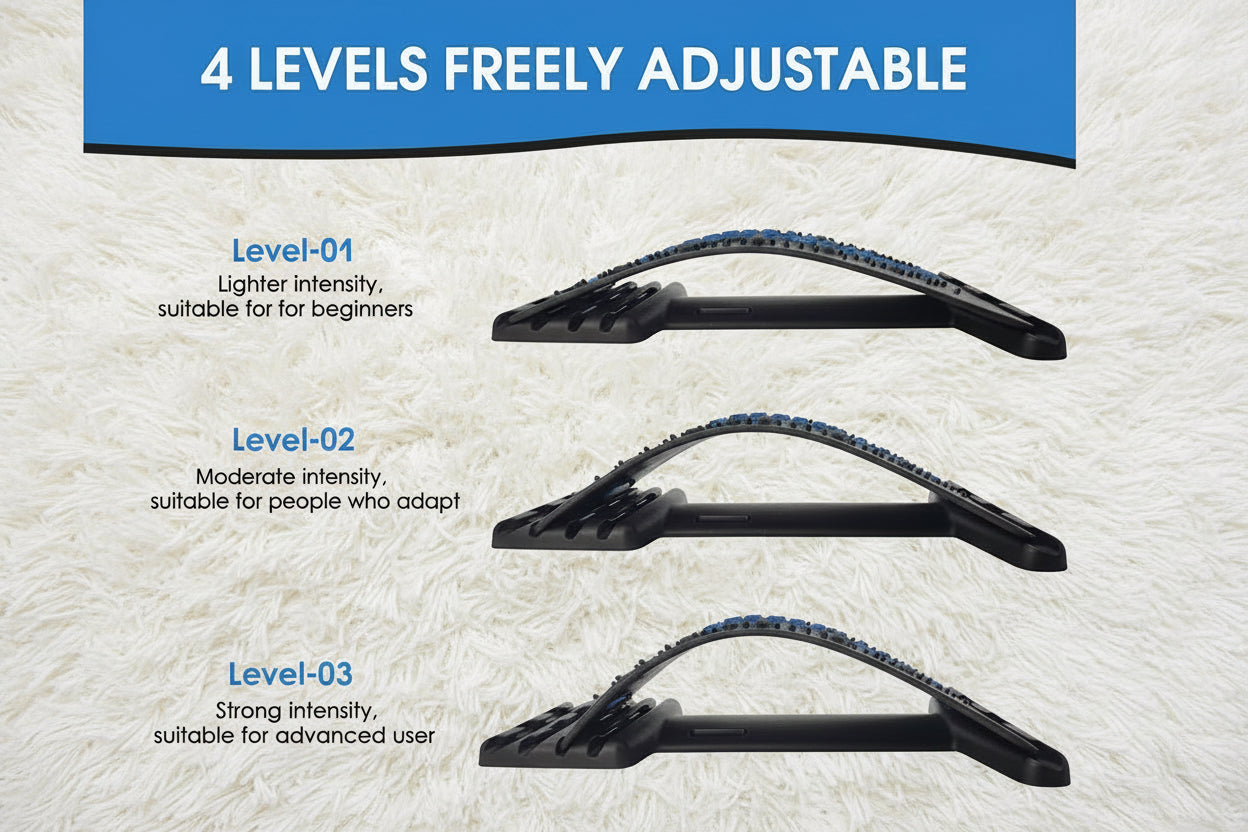“Flex™ Adjustable Back Tool – Comfort Anywhere”