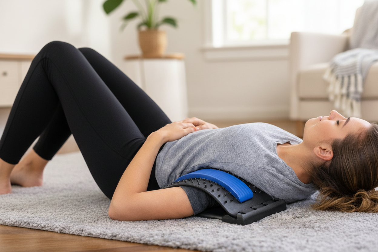 “Flex™ Adjustable Back Tool – Comfort Anywhere”